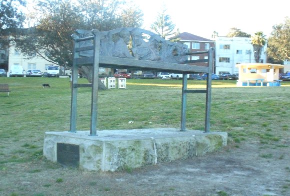 Impressionists' Seat at Dunningham Reserve Coogee