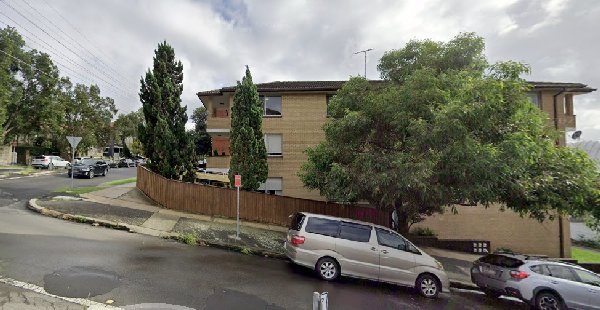 Corner of Brook & Dudley Street, Coogee where (fictionally) the struggle between Joe and Rino Ricci resulted in the latter's death