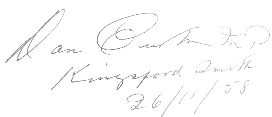 Dan Curtin's Signature